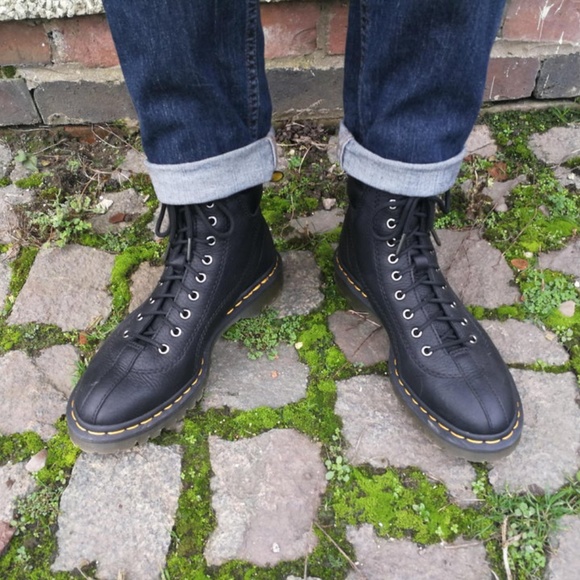 Dr. Martens Shoes Dr Martens Mens Santo Black Grizzly Poshmark